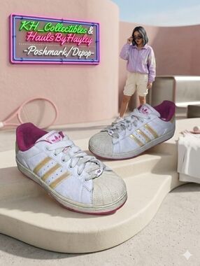 2007 Adidas Originals Superstar "Iridescent Pink" Size US Womens 7